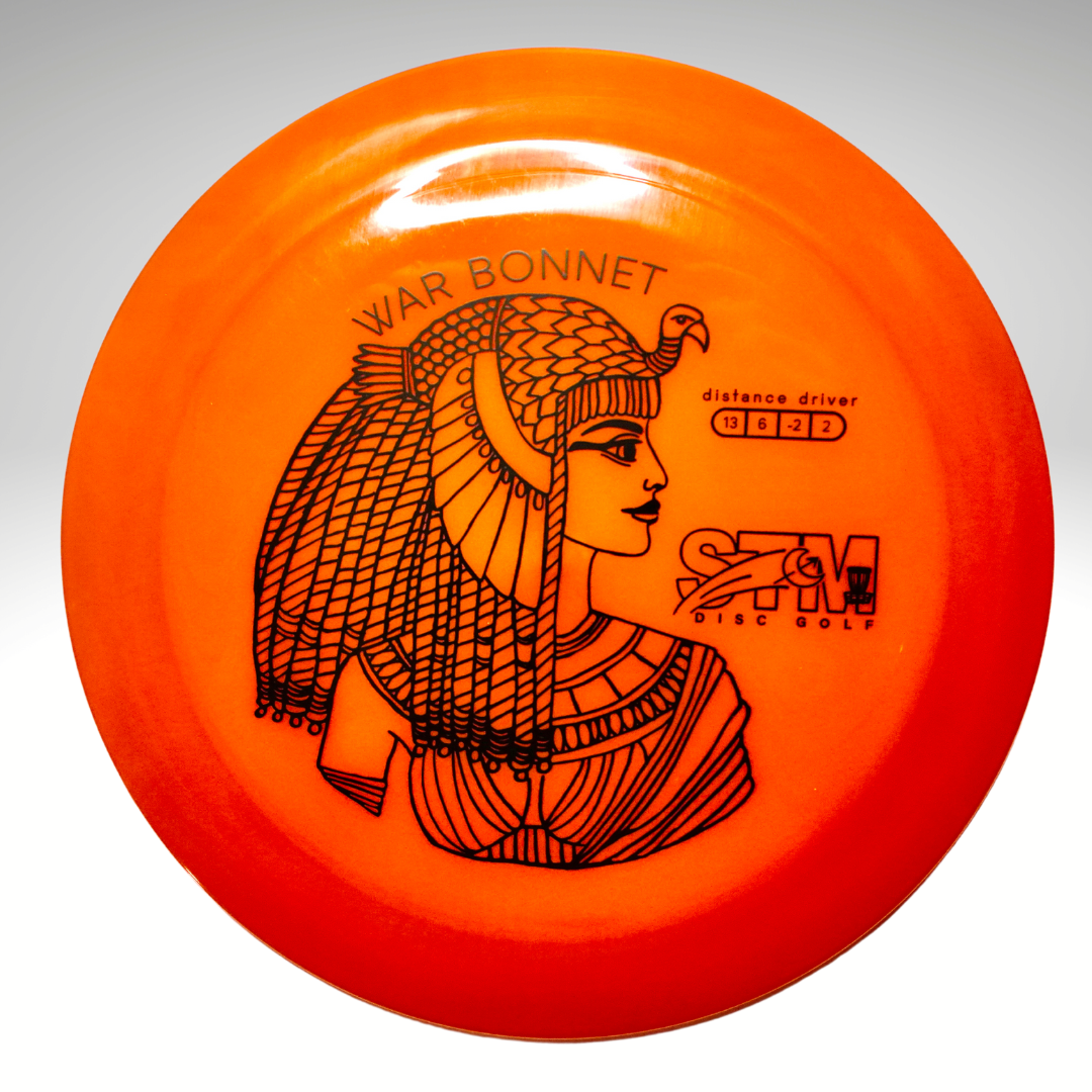 Disc Golf Distance Driver, PDGA Approved, Orange Color Disc, Made in ...